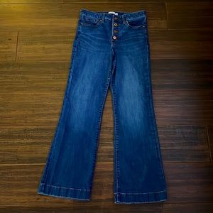 Lauren Conrad Super High Rise Flared Jeans - Size 10